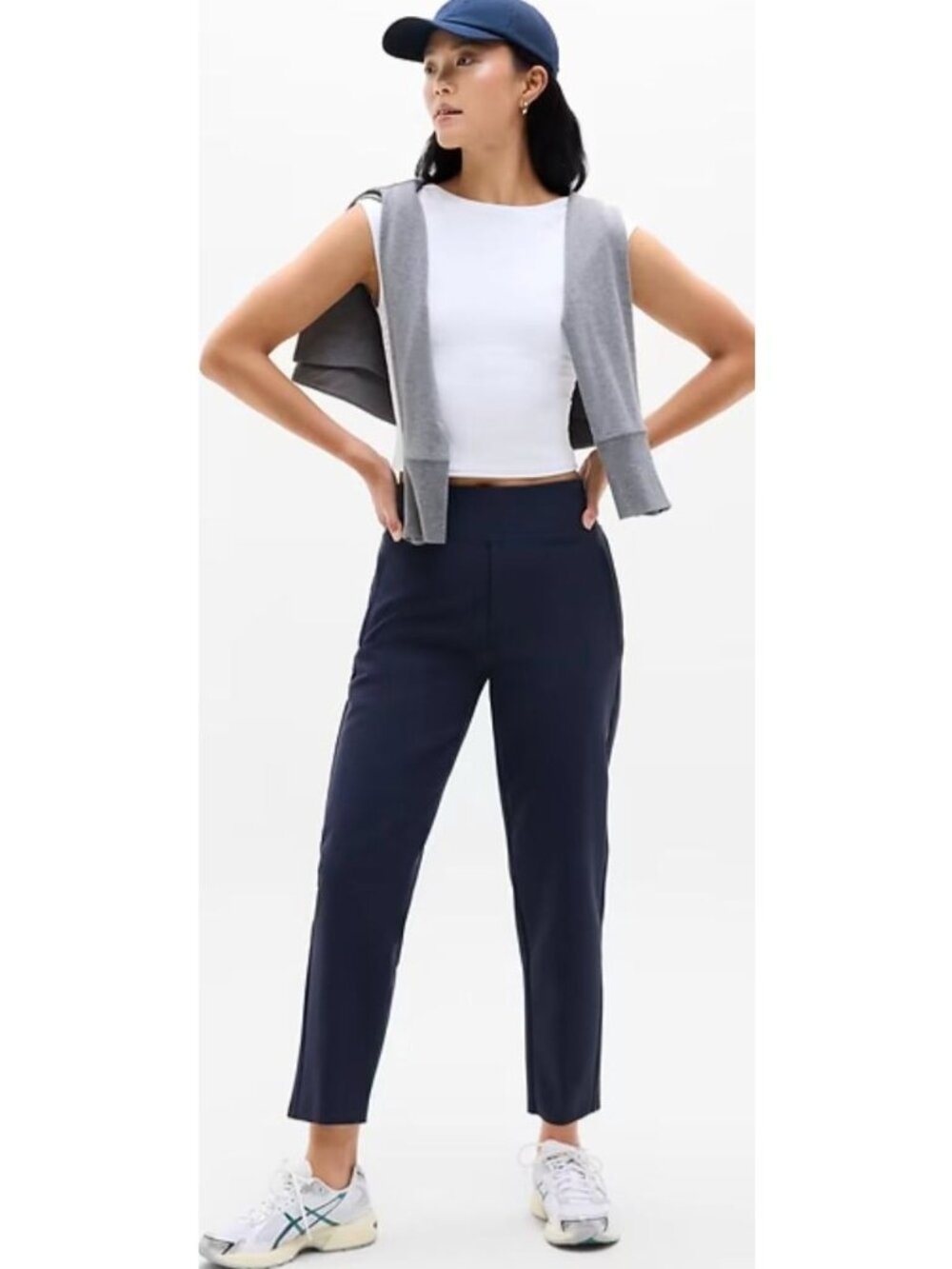 Athleta Endless High Rise Pant Navy Blue-sz 2